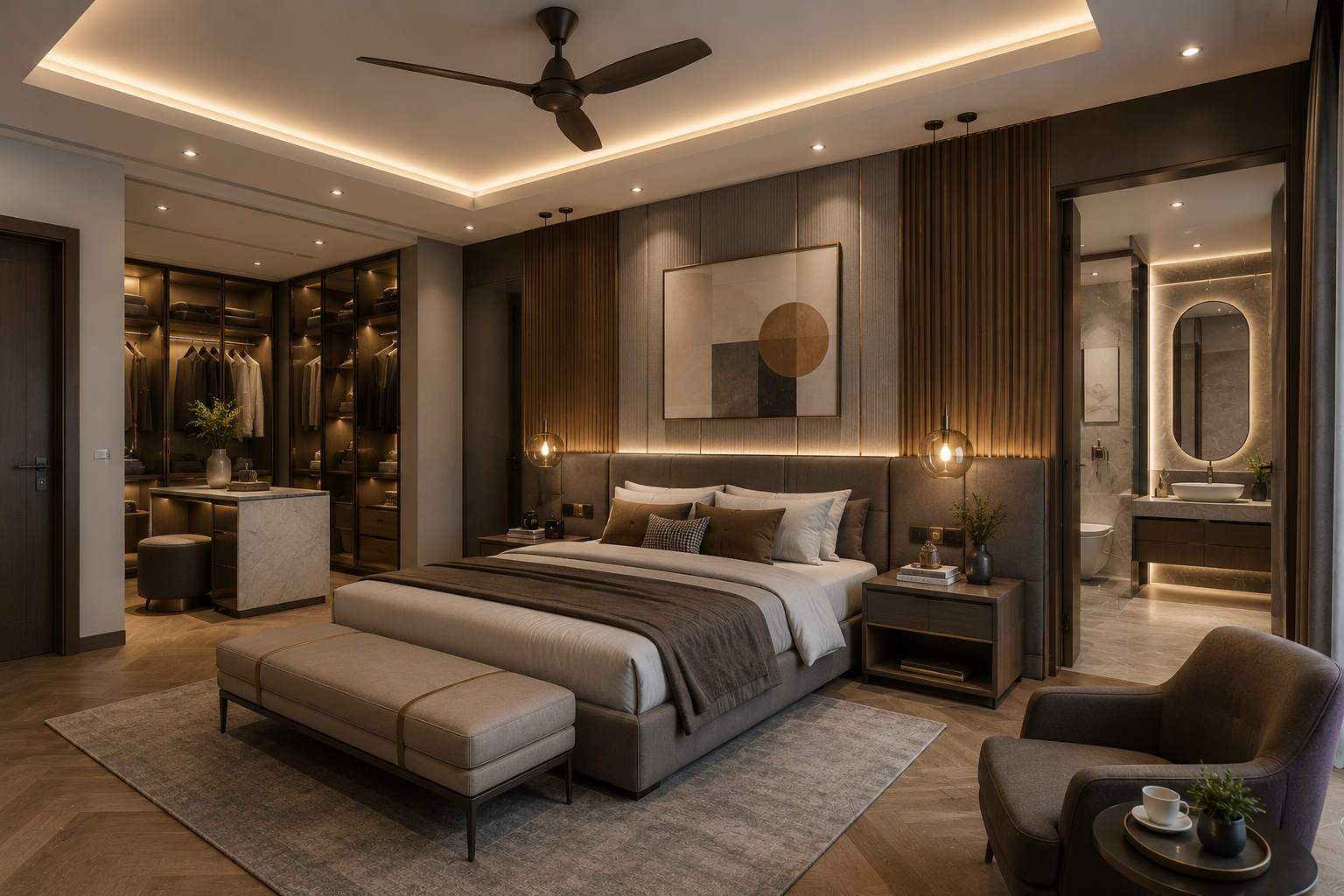 Master Bedroom Suite